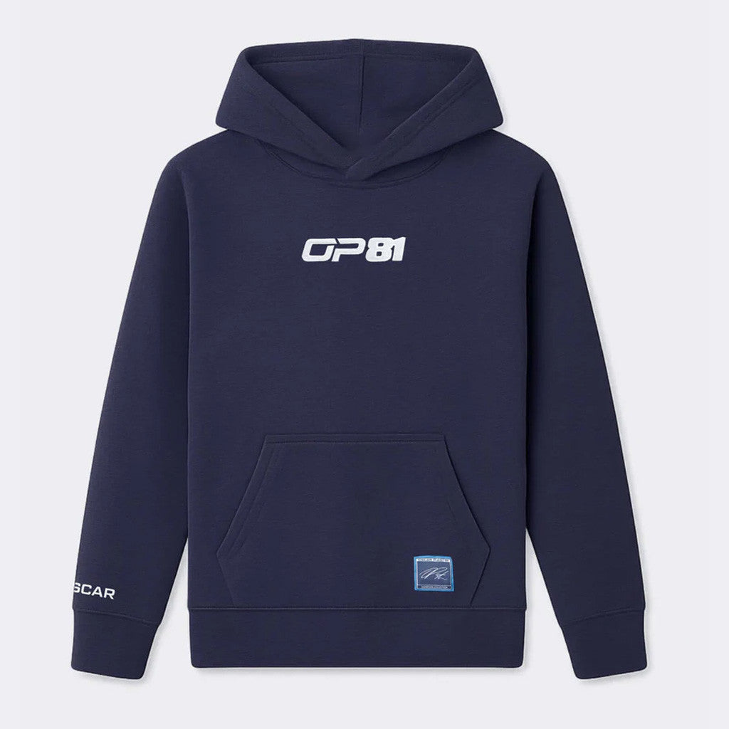Oscar Piastri Merch Signature Hoodie Navy Best Gifts For Friends