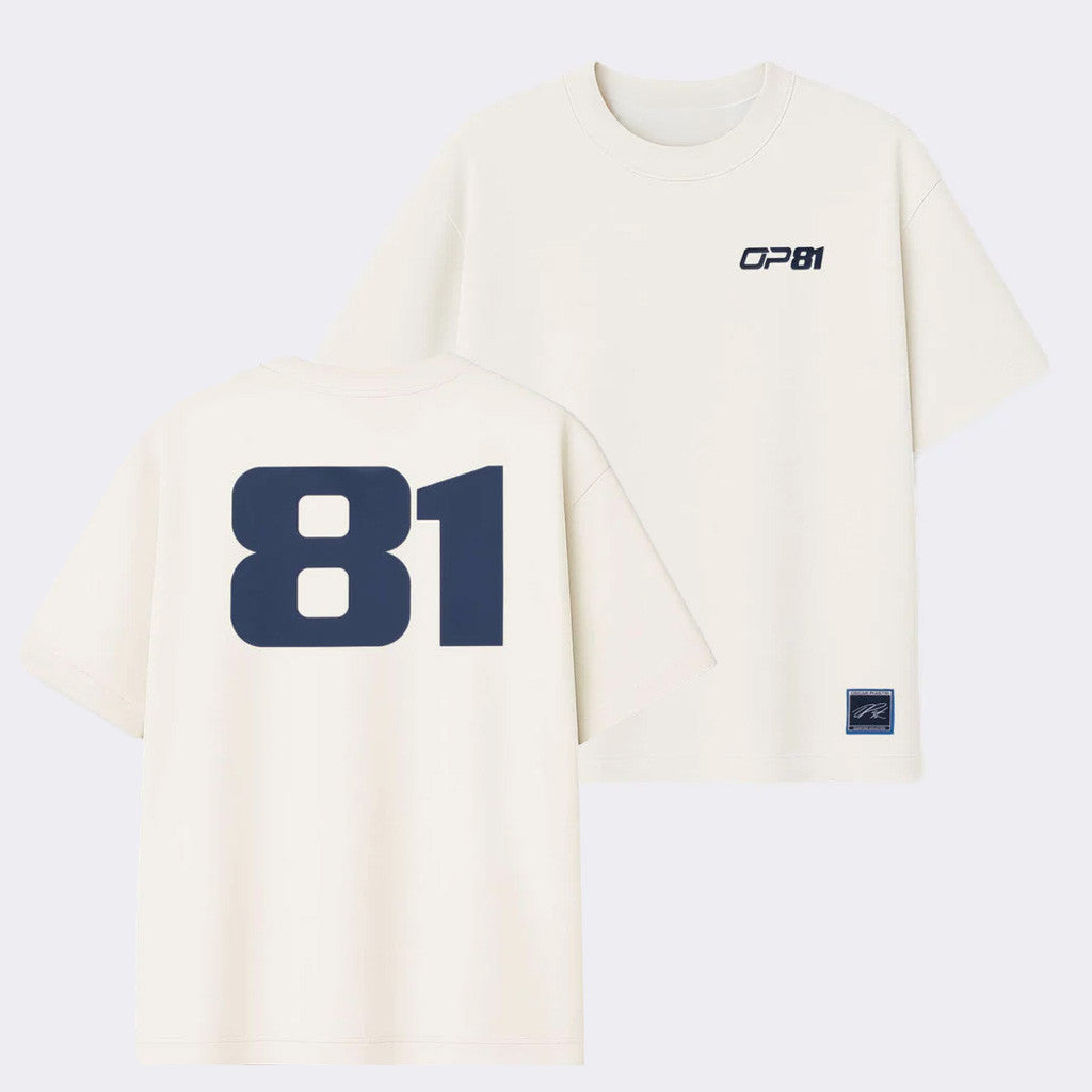 Oscar Piastri Merch Signature T-Shirt Gifts For Racing Lovers