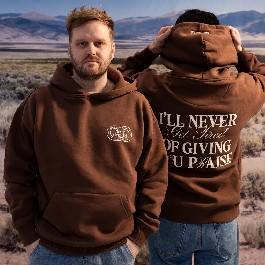 Red Rocks Merch Never Gets Old Hoodie Best Gifts For Him Her