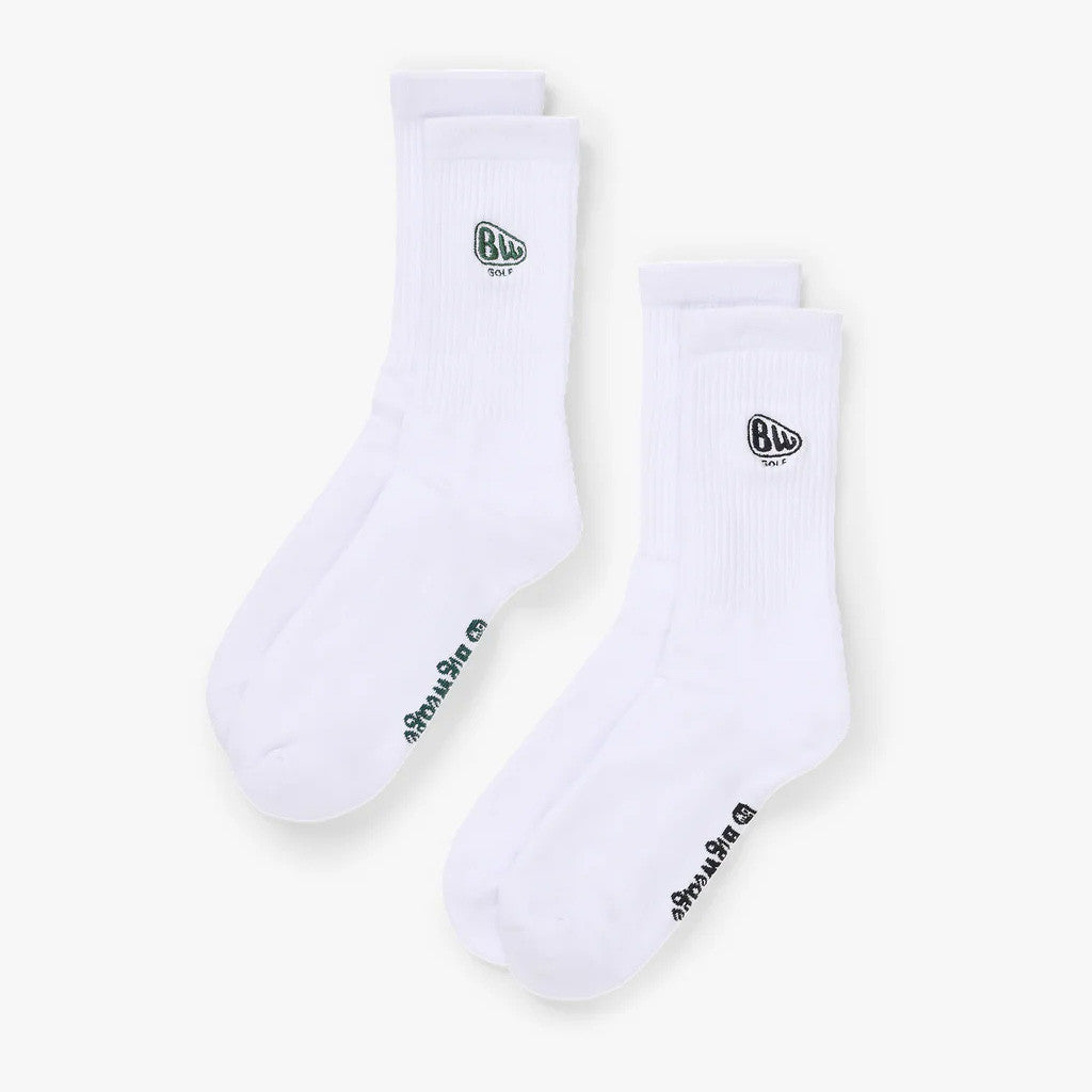 Big Wedge Golf Merch BW Logo Socks 2 Pack Gift Ideas For Golf Lovers