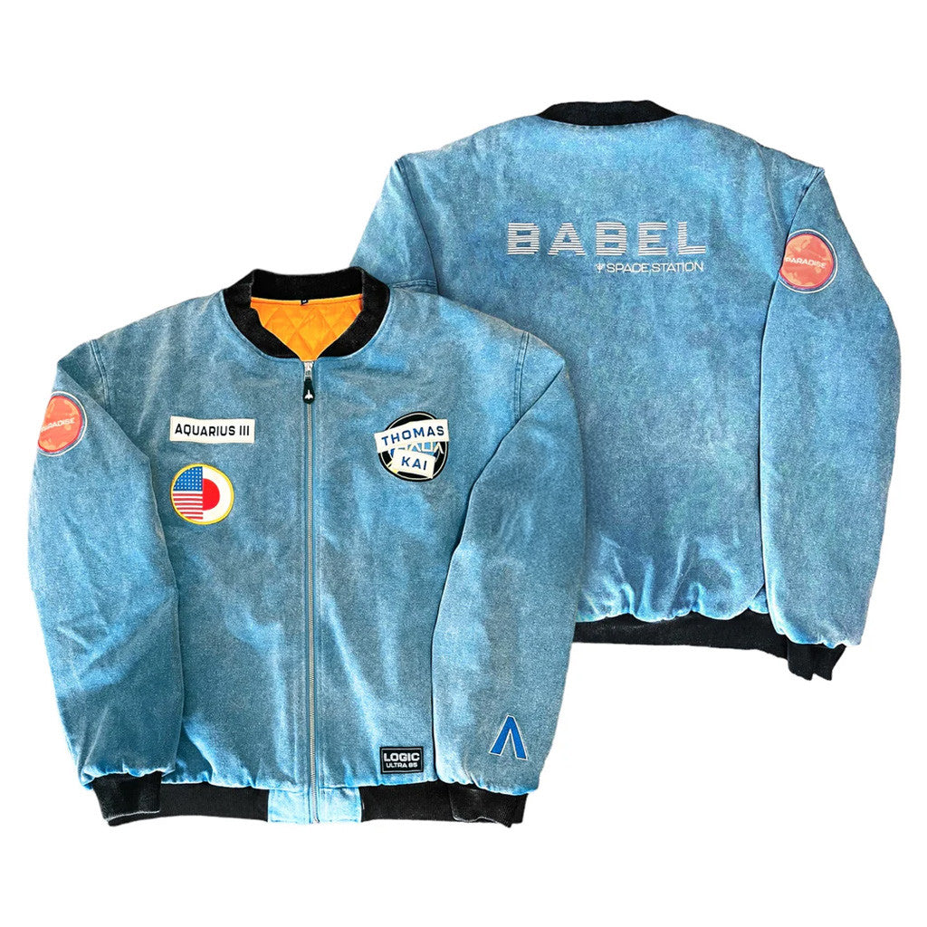 Logic Merch Babel Bomber Jacket Gifts For Husband