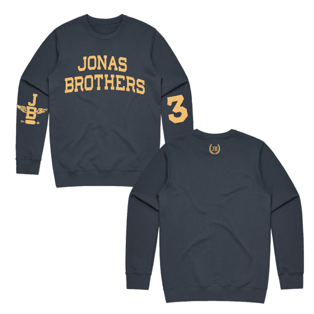 Jonas Brothers Merch JB 3 Sweatshirt Present For Husband