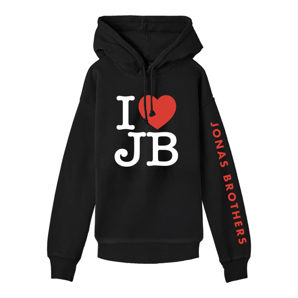 Jonas Brothers Merch I Love JB Hoodie Present For Husband