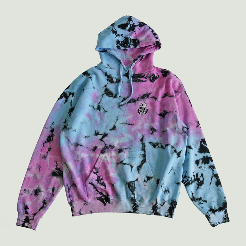 Project Fear Merch Summer Night Skelie Duckie Tie Dye Hoodie Gifts For Friends