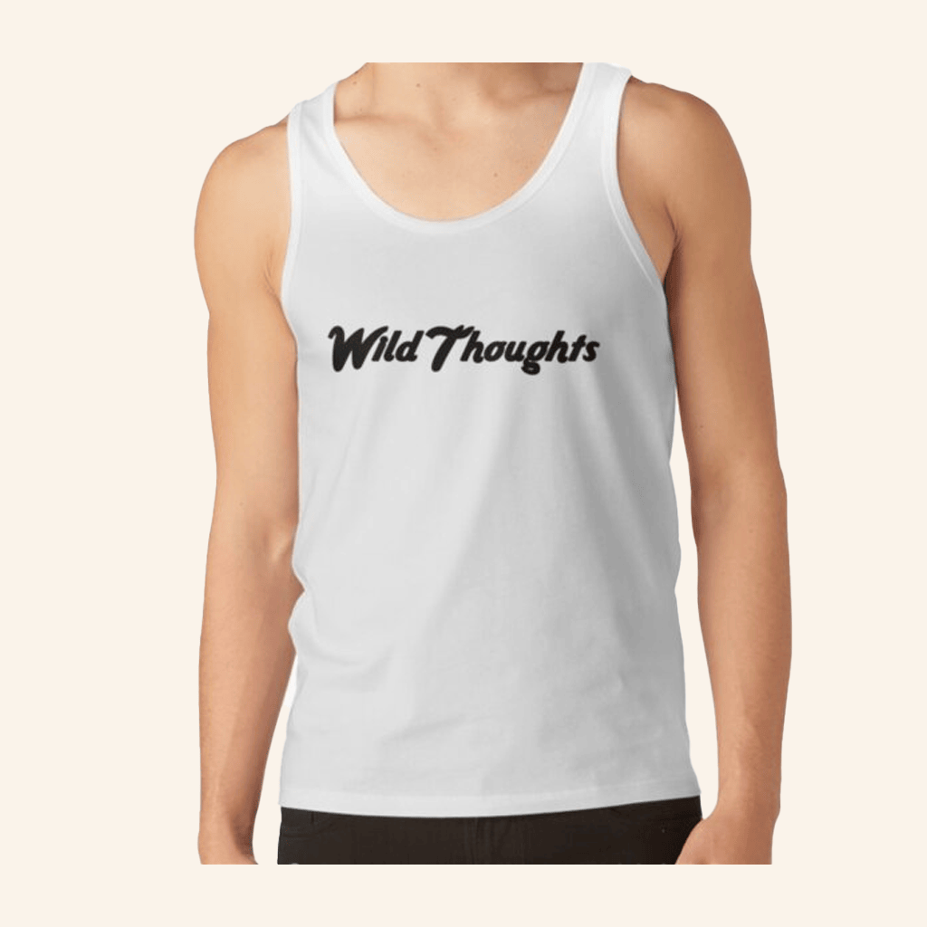 Bryson Tiller Merch Wild Thoughts Tank Top Music Lover Gift Ideas For Him