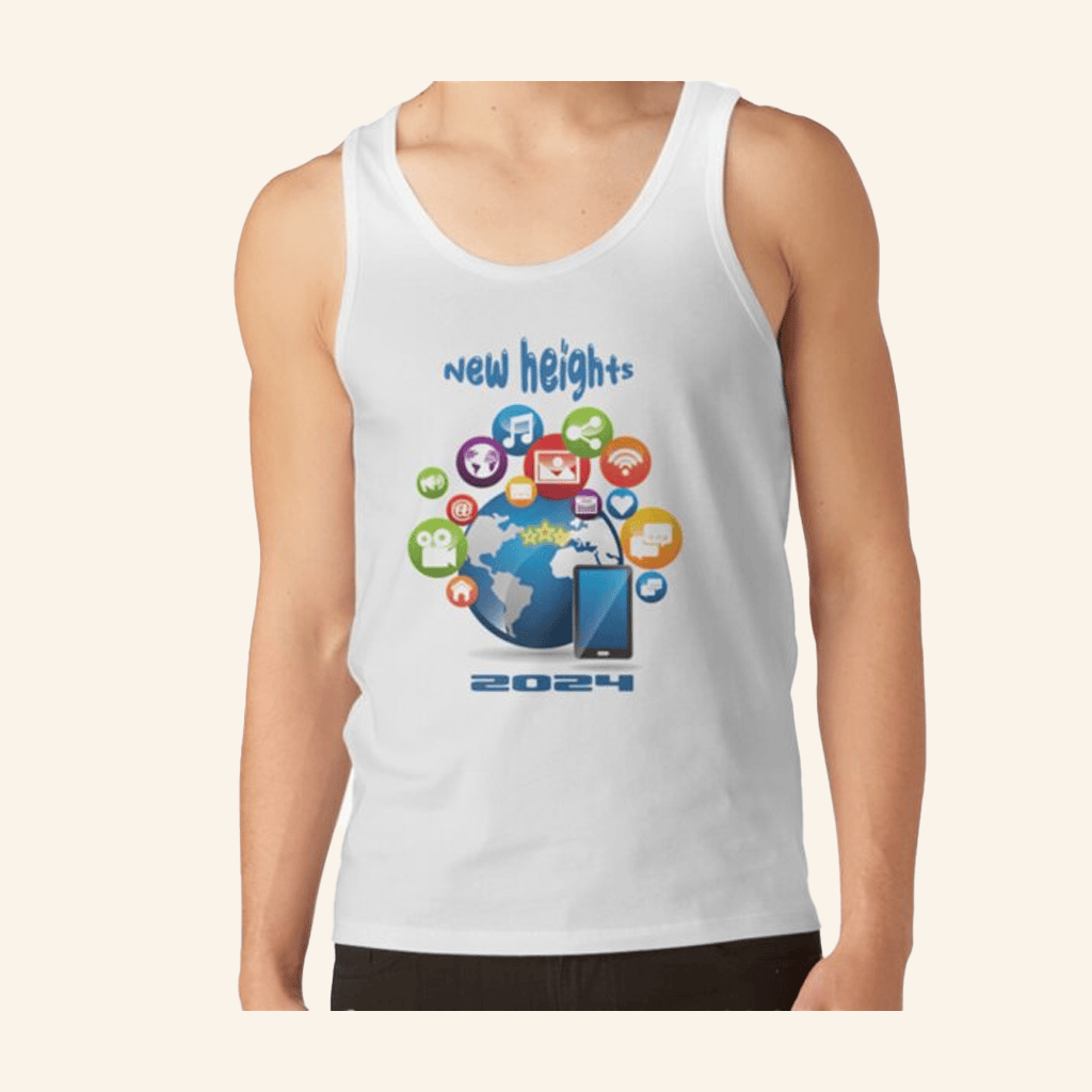New Heights Merch New Heights Social Media 2024 Tank Top Best Gifts For Boyfriend