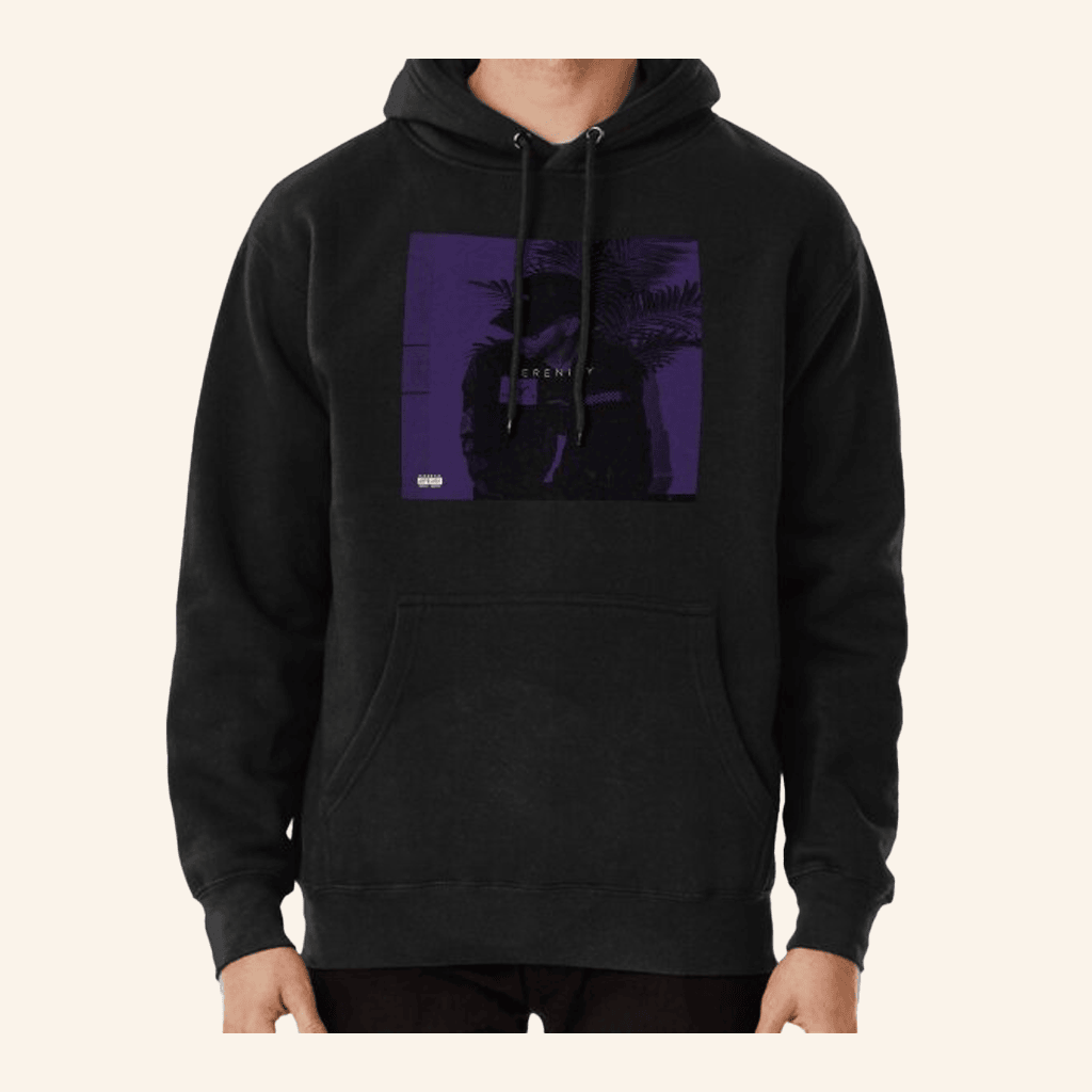 Bryson Tiller Merch Purple Tiller Serenity Hoodie Music Lover Gifts For Him