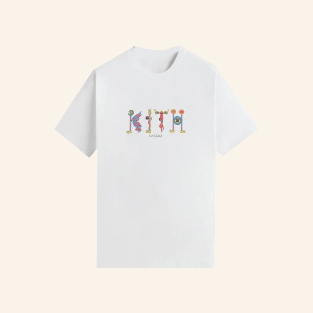 Hypebeast Merch Kith X Nanzuka Gallery Tanaami T-Shirt Gifts For Friends