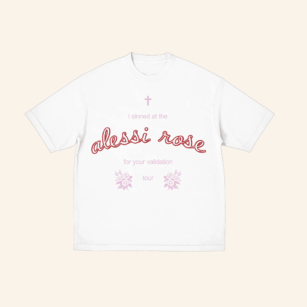 Alessi Rose Music Merch I Sinned T-Shirt Gifts For Girlfriend