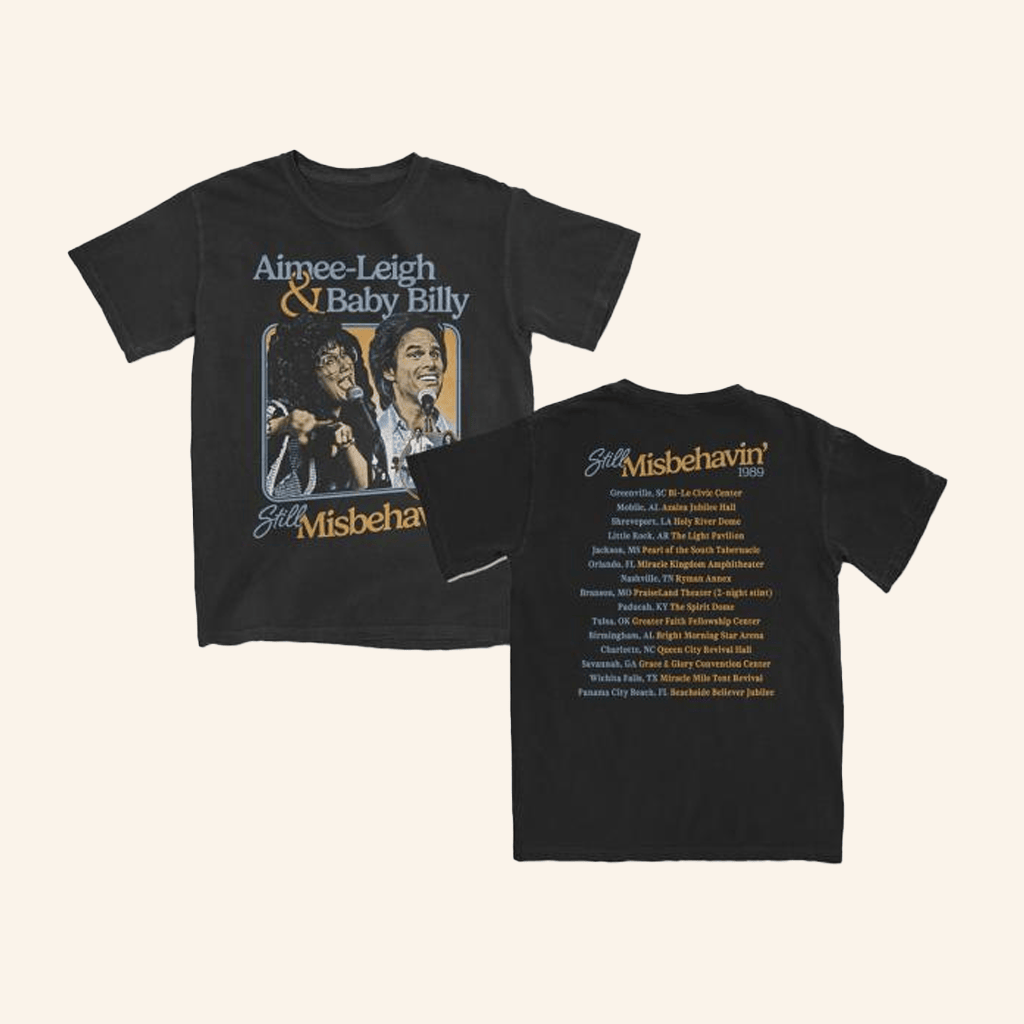 Rough House Merch Still Misbehavin '89 Tour T-Shirt Black Gift For Husband