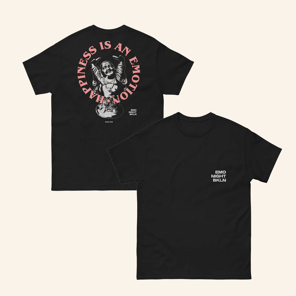 Emonightbk Merch Happiness Is An Emotion T-Shirt Gifts For Boyfriend