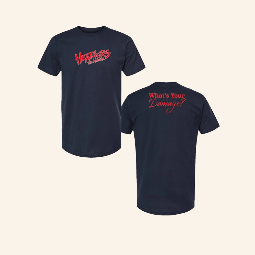 Broadway World Merch The Musical Logo T-Shirt Gift Ideas For Husband