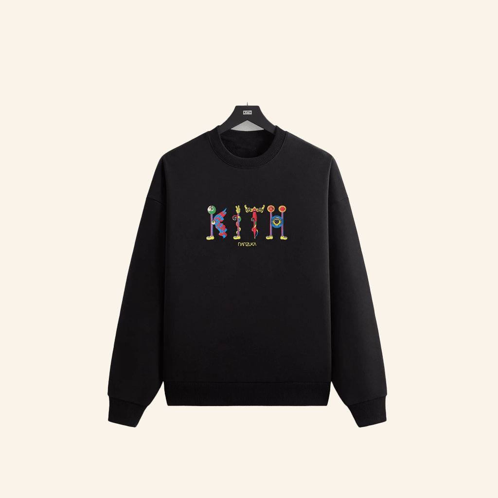 Kith Merch Kith For Nanzuka Gallery Tanaami Nelson Crewneck Sweatshirt Him Gifts