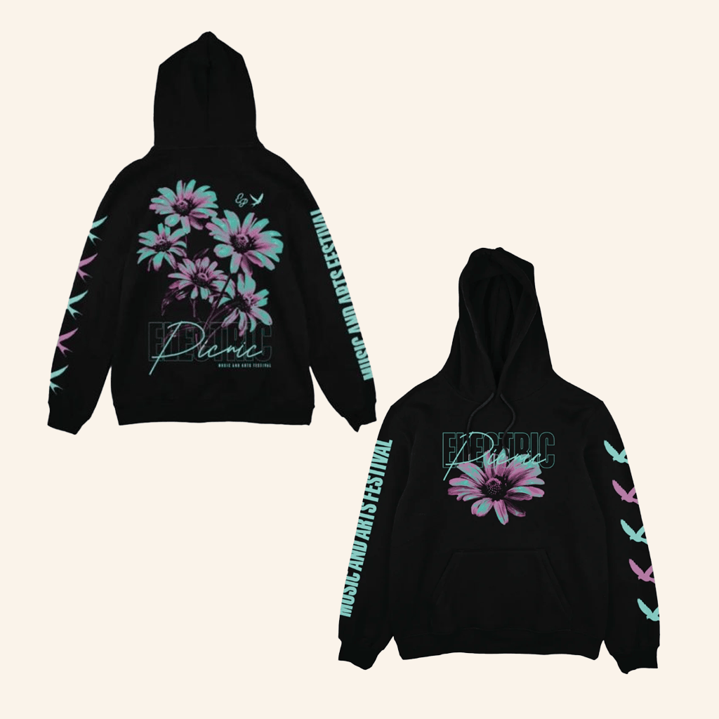 Electric Picnic Merch Electric Flowers Hoodie Gifts For Girlfriend