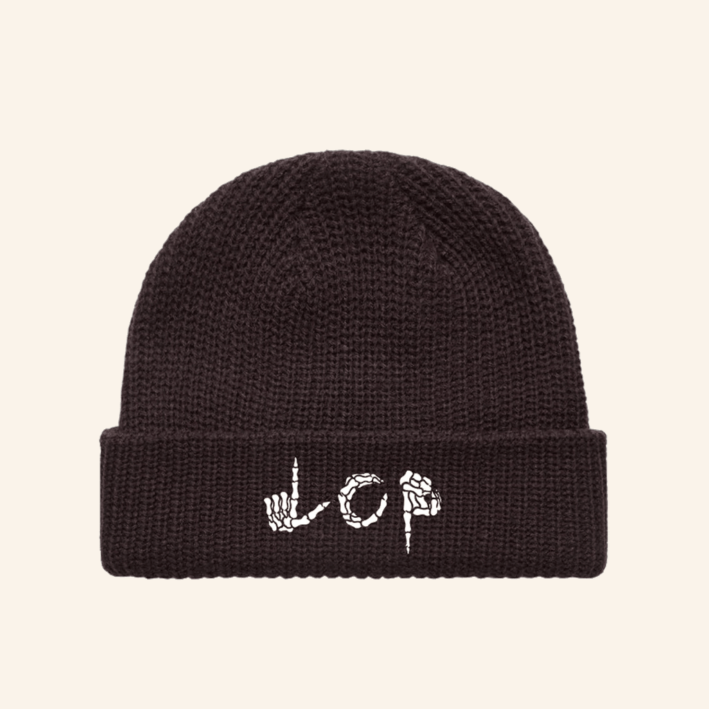 Mile Higher Merch Lights Out Skeleton Beanie Gifts For Friends