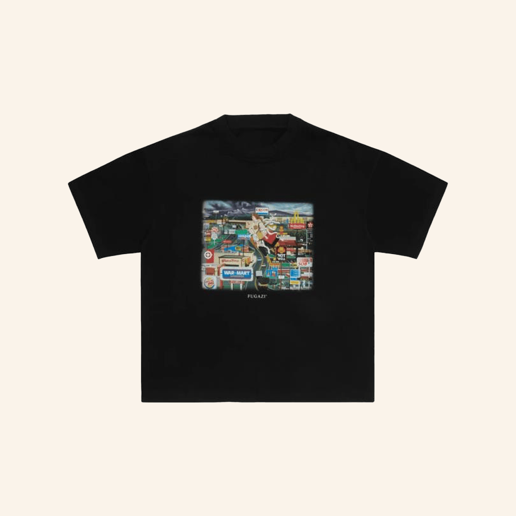 Fugazi Merch Mc Destiny Black T-Shirt Gifts For Friends