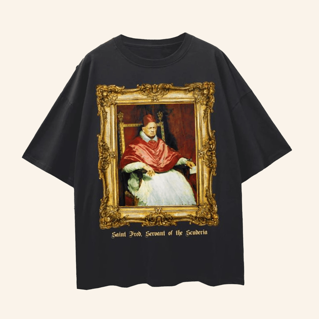 The Red Flags Pod Merch Saint Fred Vasseur T-Shirt Gifts For Him