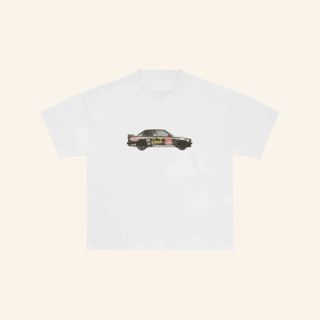 Fugazi Merch Car White T-Shirt Best Gifts For Boyfriend