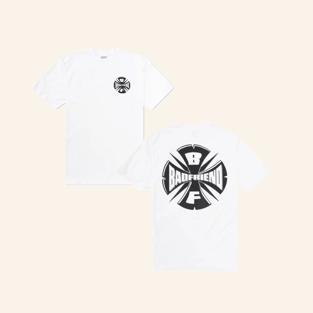 Lo Fi Merch Badfriend Knuckle White T-Shirt Gifts For Her