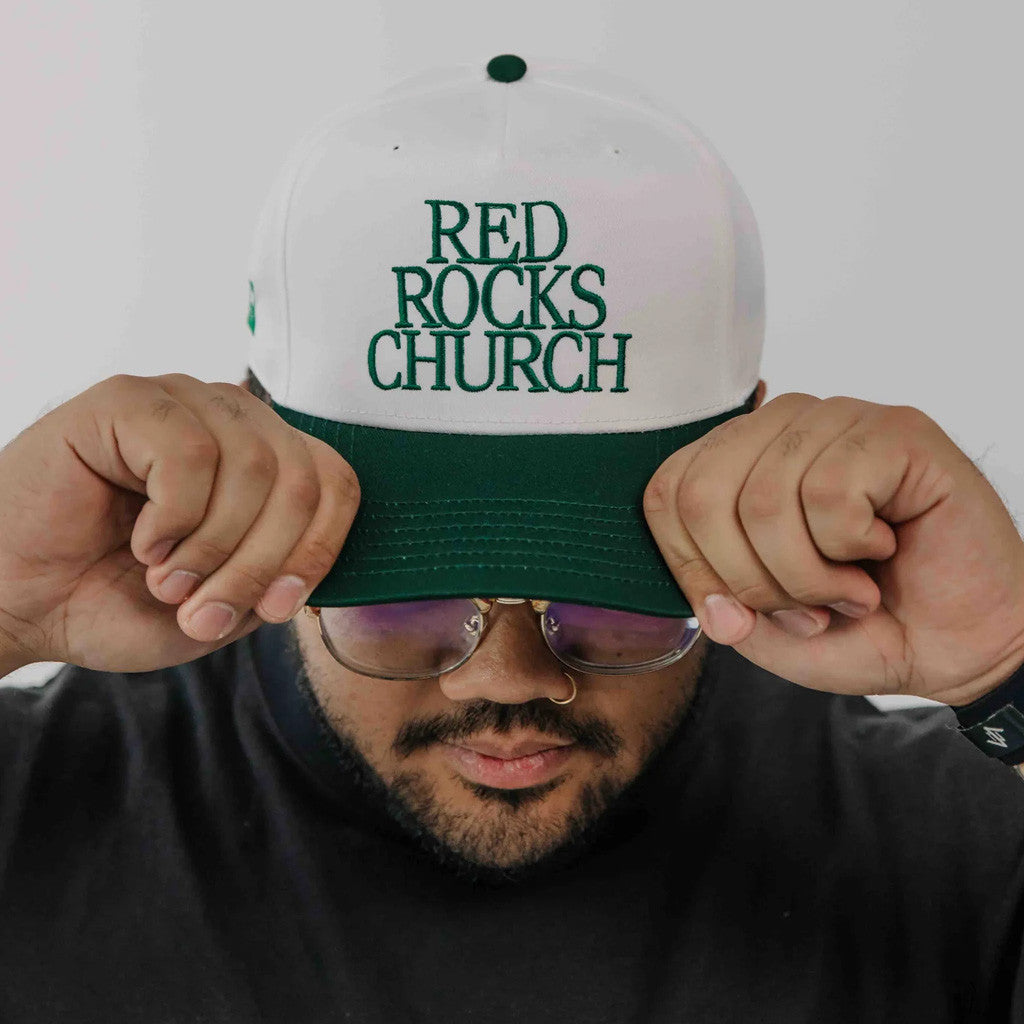 Red Rocks Merch RRC Signature Hat Embroidered Gift Ideas For Boyfriend