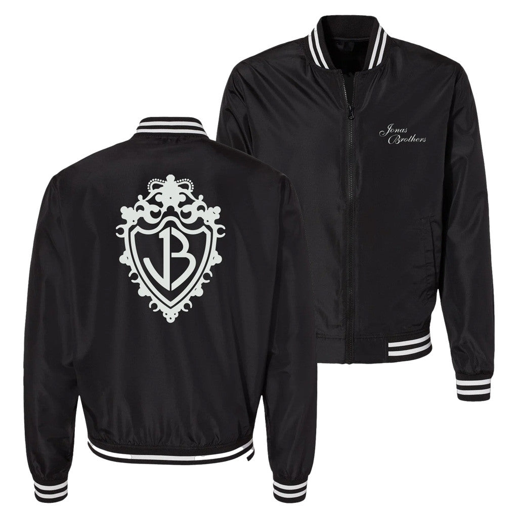 Jonas Brothers Merch Vintage Crest Bomber Jacket Gift Ideas For Dad