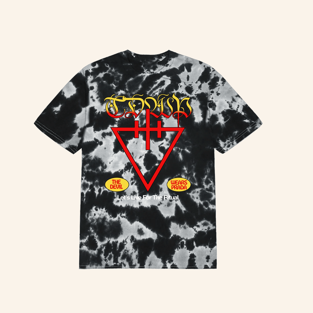 TDWP Band Store Merch Let's Live For The Ritual Tie Dye T-Shirt Fan Merch