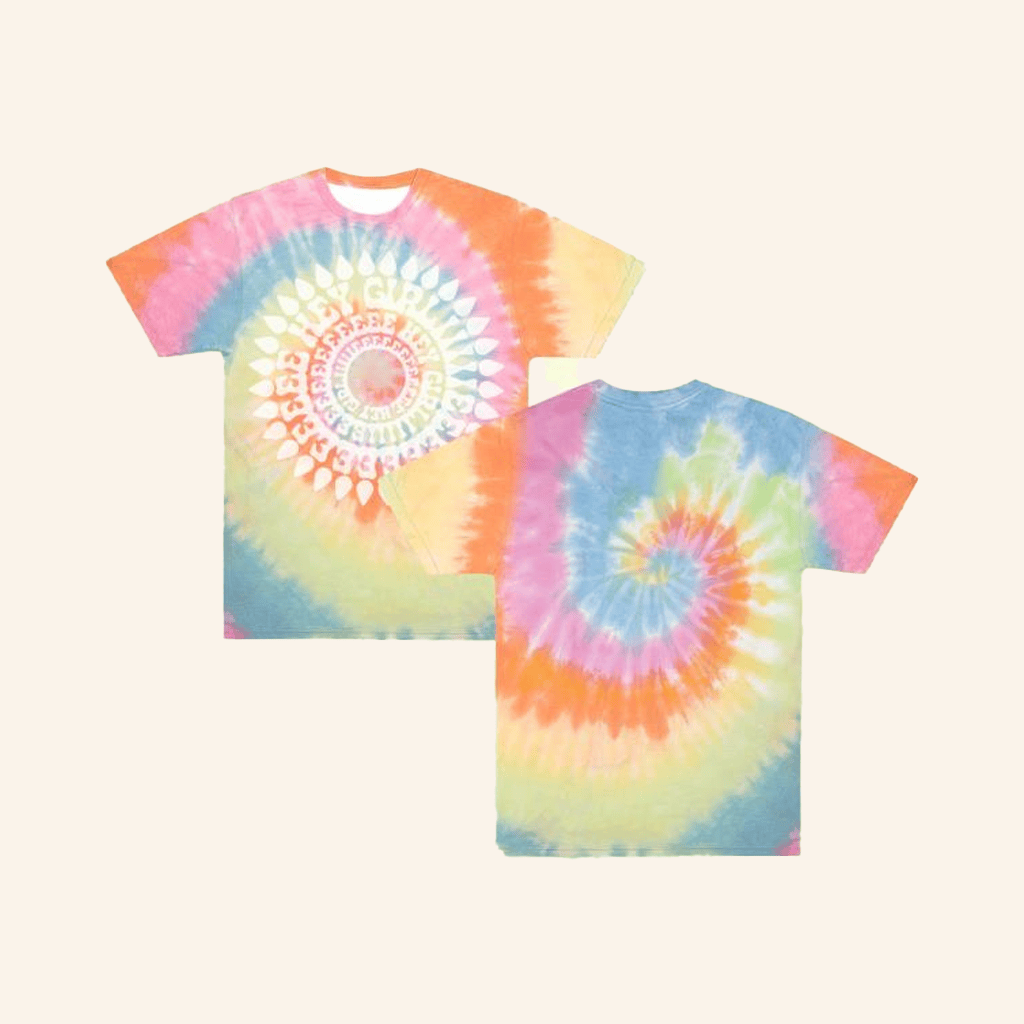 Dropout Merch Kristen Hey Girlie Tie-Dye T-Shirt Gifts For Her