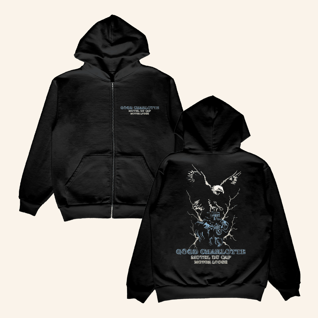 Good Charlotte Merch Motel Du Cap Eagle Hoodie Gifts For Him