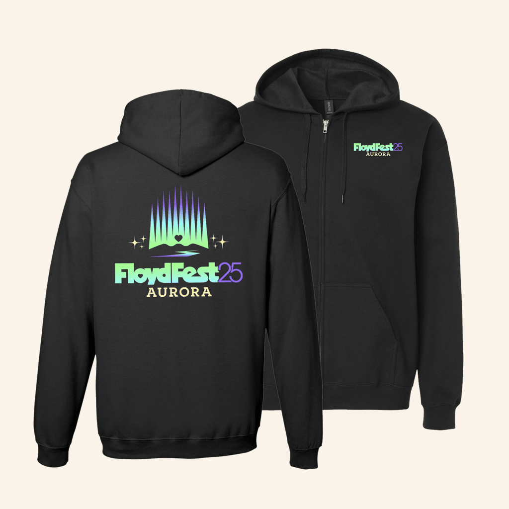 Press Press Merch Floyd Fest Floyd Fest '25 Aurora Hoodie Gifts For Fans