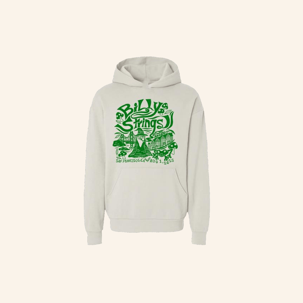 Billy Strings Merch San Francisco Wizard Hoodie Best Gifts For Husband