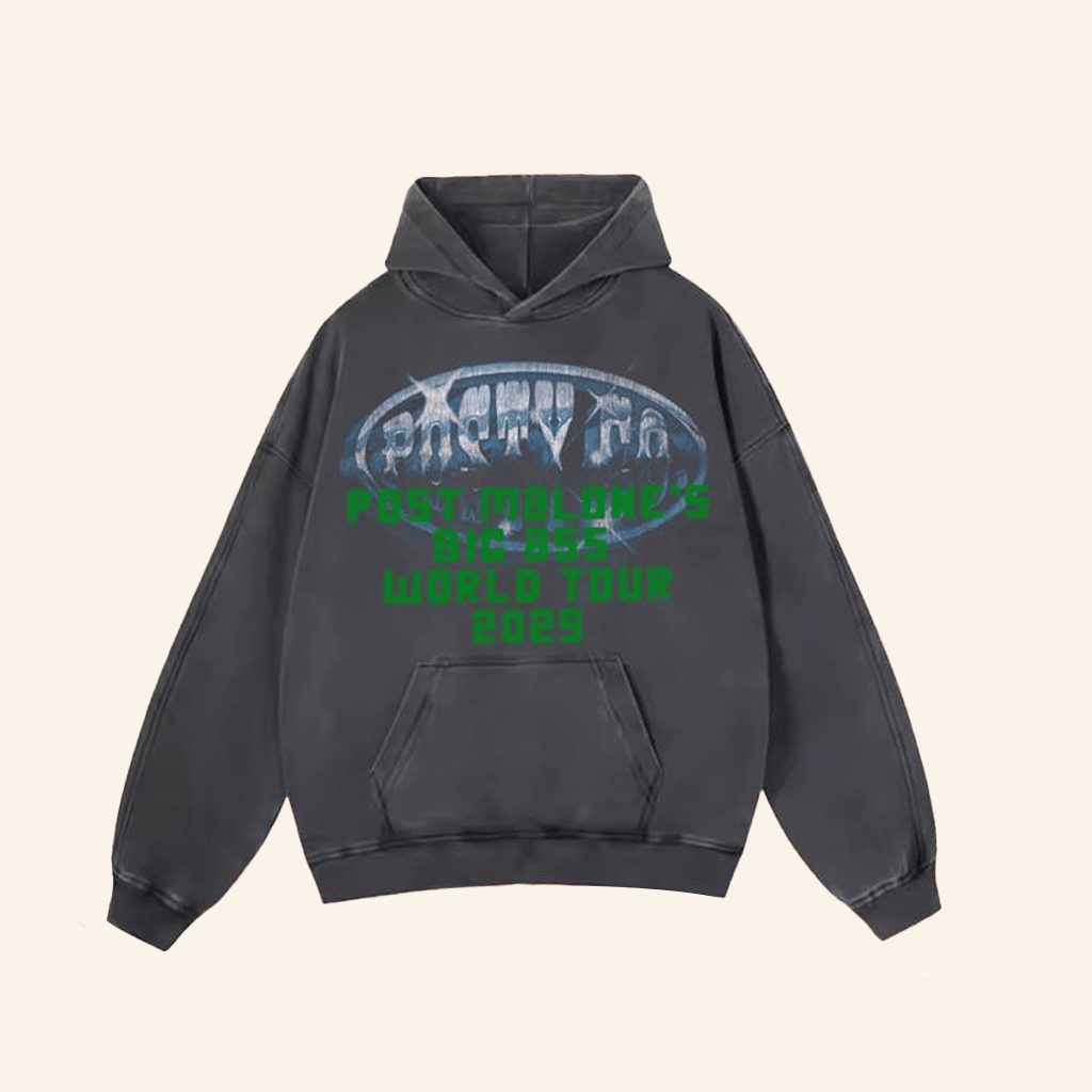 Post Malone Merch The Big Ass World Tour Hoodie Dad Gifts