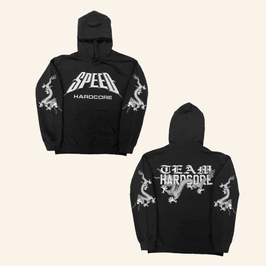 Gang Called Speed Merch Team Hardcore Hoodie Gifts For Dad