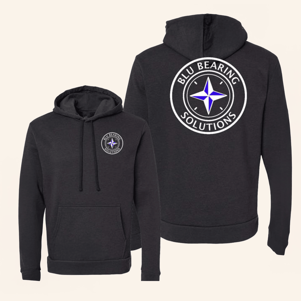 Blu Bearing Merch Bbs Core Black Hoodie Gifts For Brother
