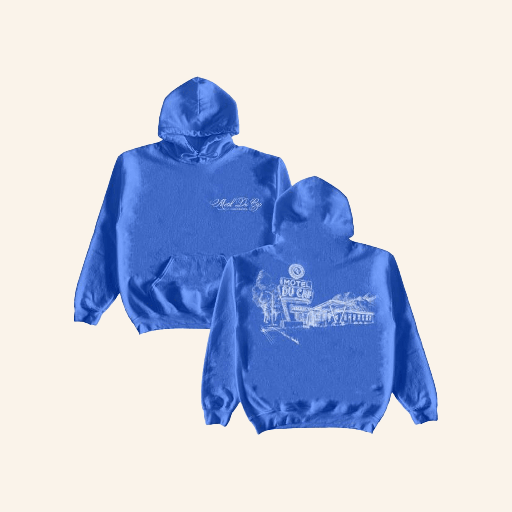 Good Charlotte Merch Motel Du Cap Script Hoodie Hoodie Gifts For Husband