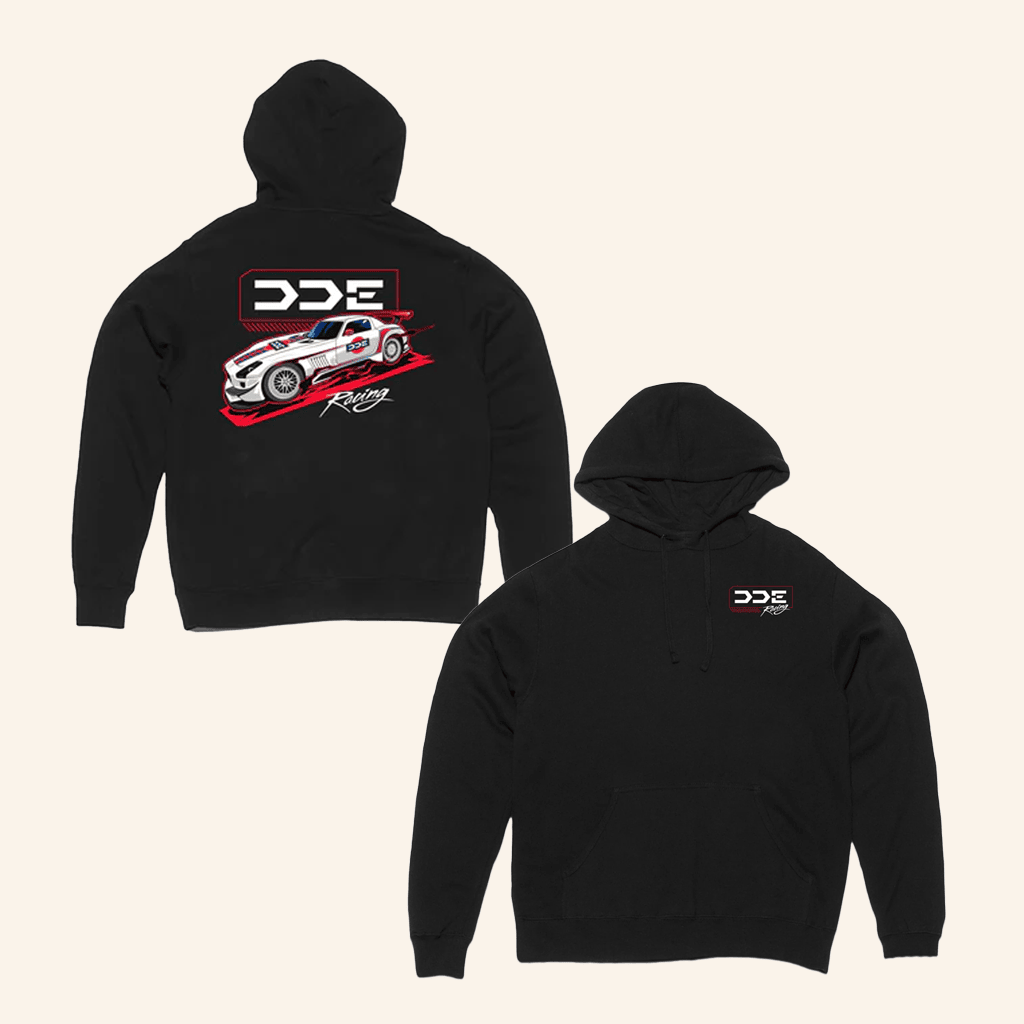 DDE Merch Garage Merch Sls Racing Black Hoodie Gifts For Boyfriend