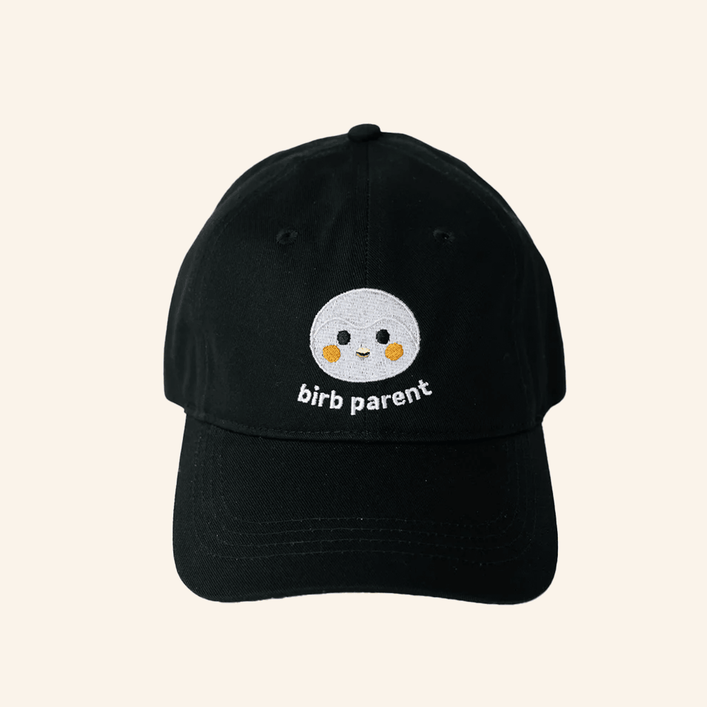Finch Merch Birb Parent Embroidered Baseball Cap Gifts For Girlfriends