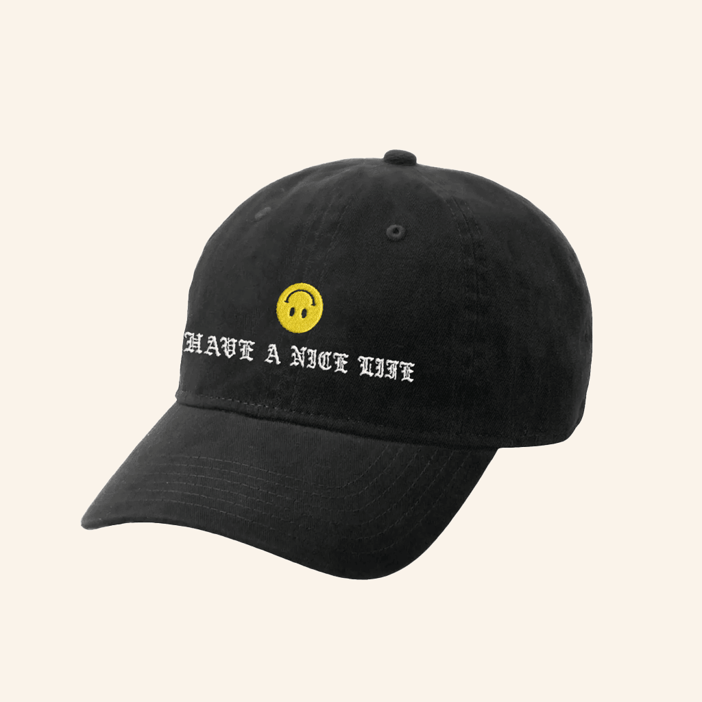 Nowflensing Merch Have A Nice Life Smile Hat Embroidered Gifts For Him