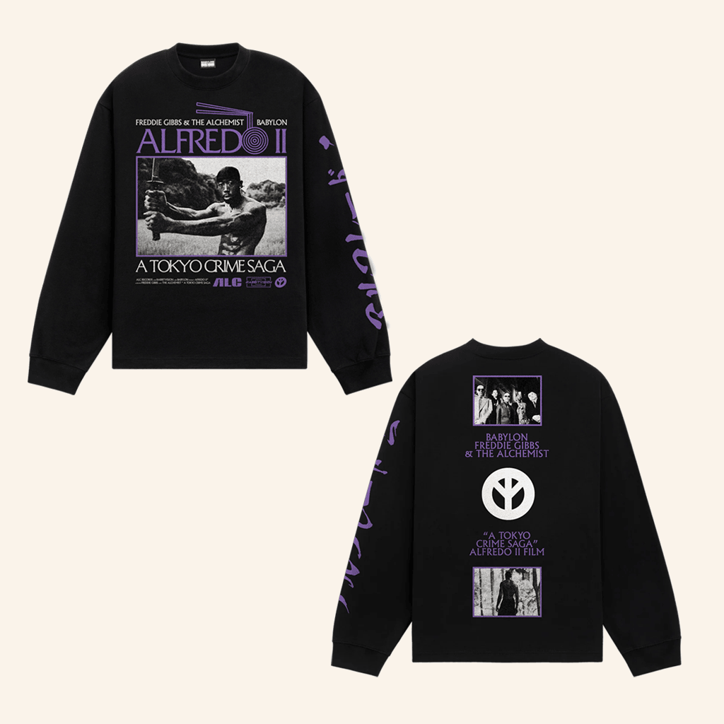 Alfredo's Tokyo Merch Alfredo Ii X Babylon Sword Long Sleeve T-Shirt Gifts For Him
