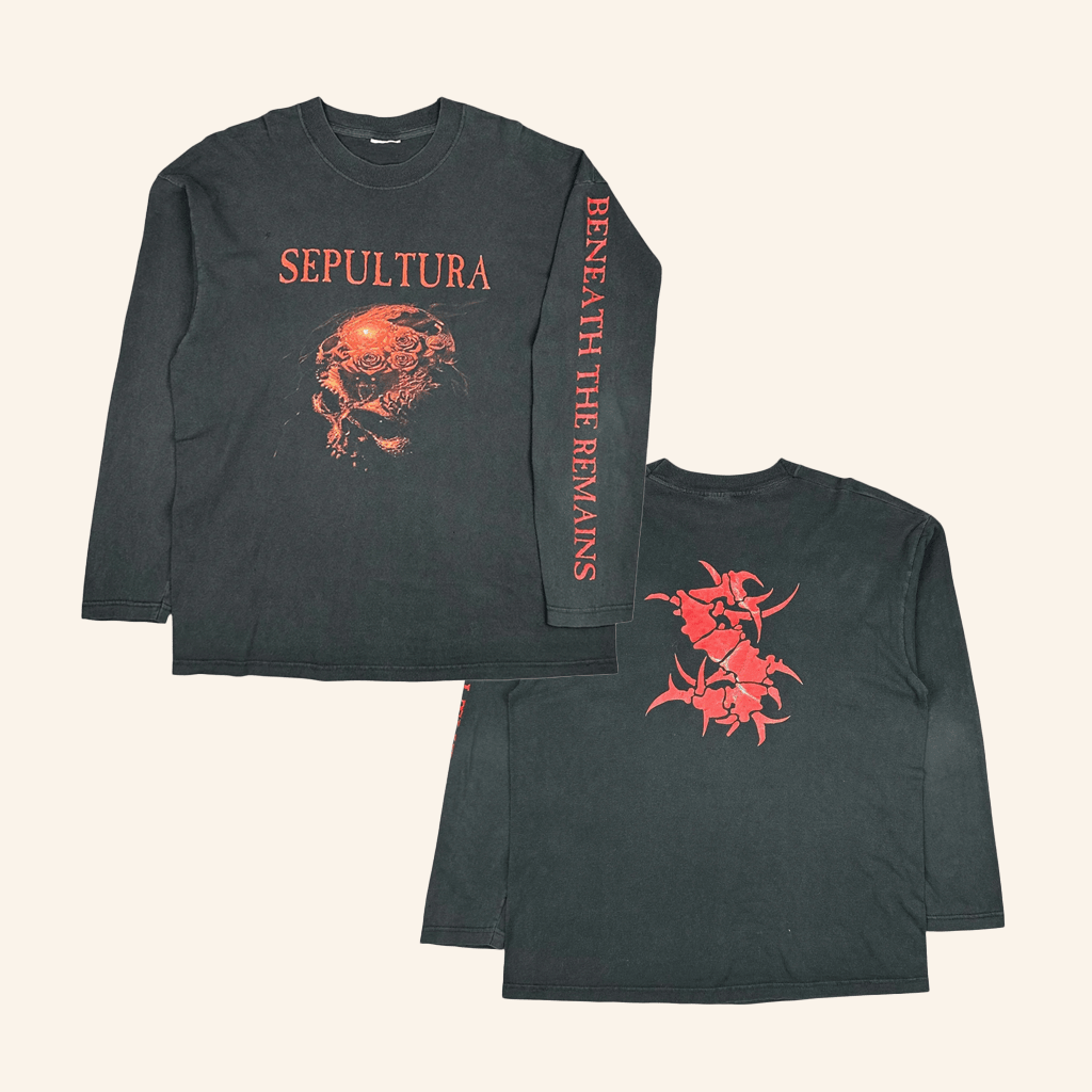 Jerks Merch Late 90S Sepultura Long Sleeve T-Shirt Good Gifts For Boyfriend