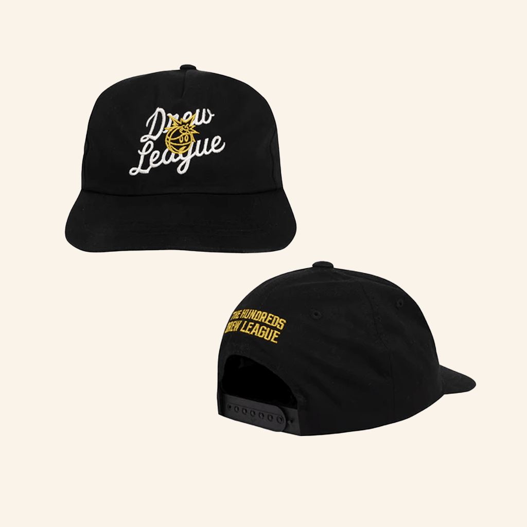 Drew League Merch The Hundreds X Drew League Snapback Hat Embroidered Him Gifts