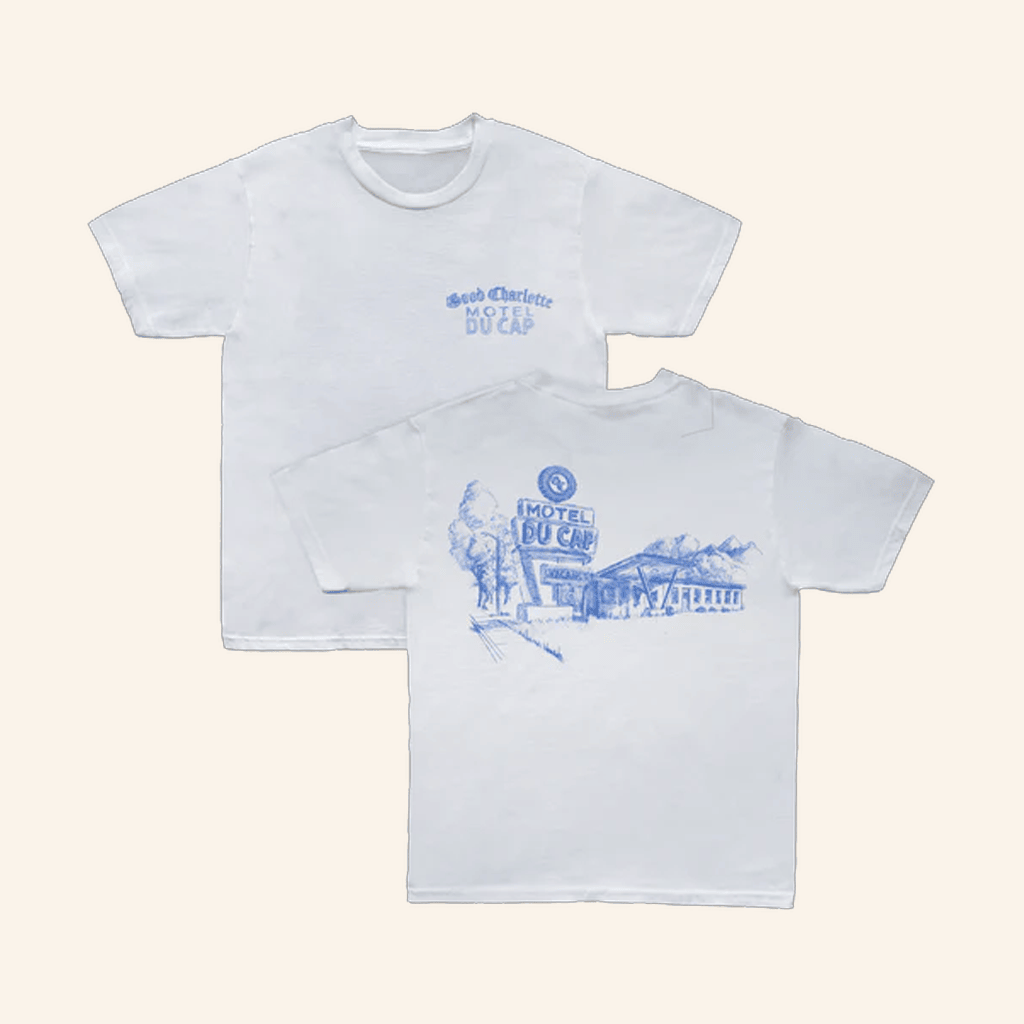 Good Charlotte Merch Hotel Du Cap T-Shirt Presents For Boyfriend
