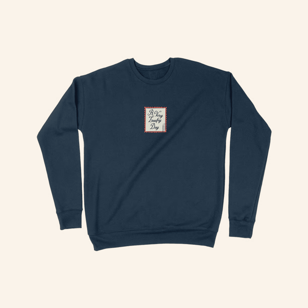 Official Laufey Merch A Very Laufey Day Crewneck Sweatshirt Gifts For Friends