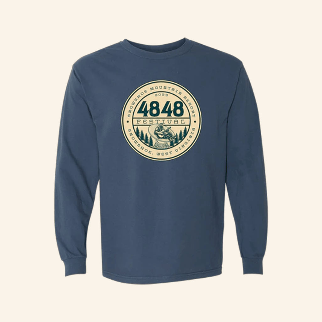 Press Press Merch 4848 '25 Circle Logo Long Sleeve T-Shirt Gifts For Him