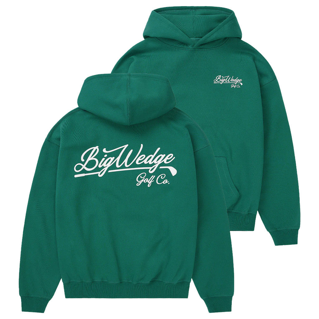 Big Wedge Golf Merch BW Script Hoodie Gift Ideas For Golfers