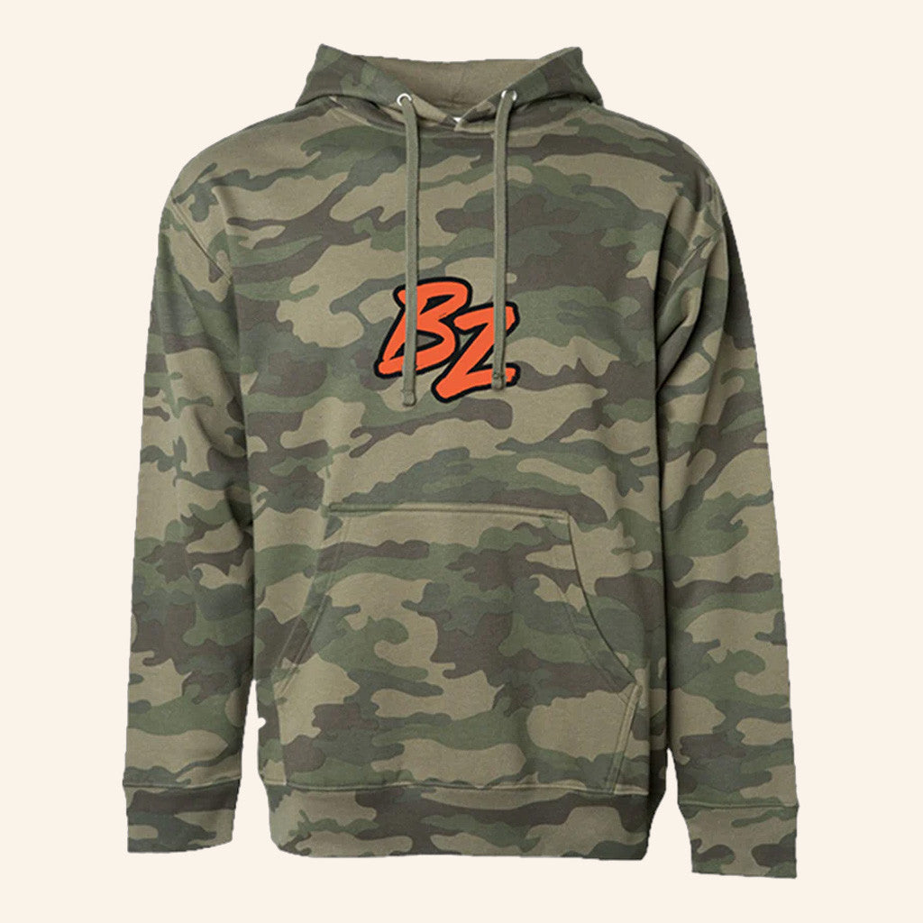 Bailey Zimmerman Merch Tour 2025 BZ Logo Camo Hoodie Gifts For Dudes