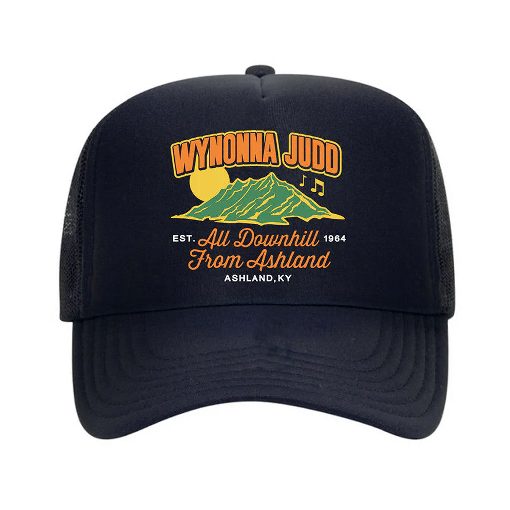Wynonna Judd Merch Tour 2025 All Downhill From Ashland Trucker Hat Gifts For Him