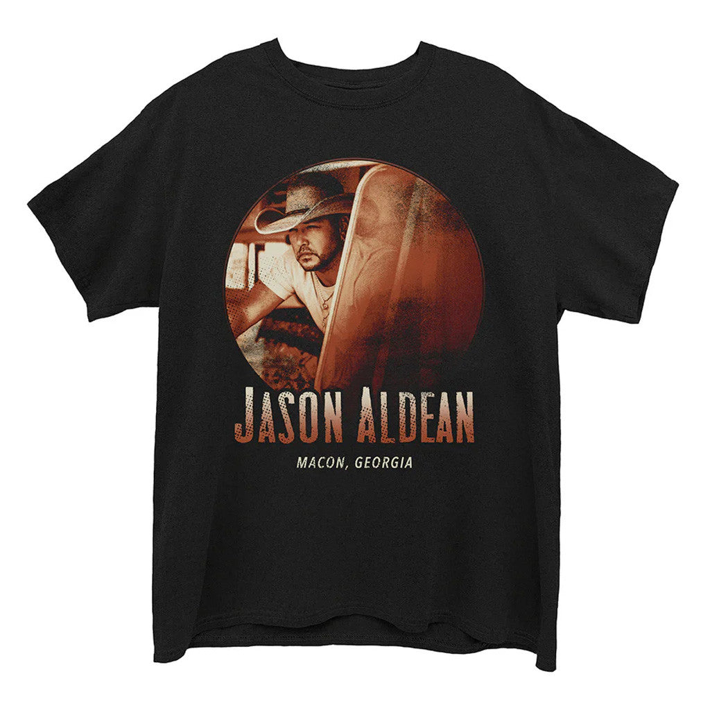 Jason Aldean Merch Tour 2025 Macon Georgia T-Shirt Gifts For Boyfriend