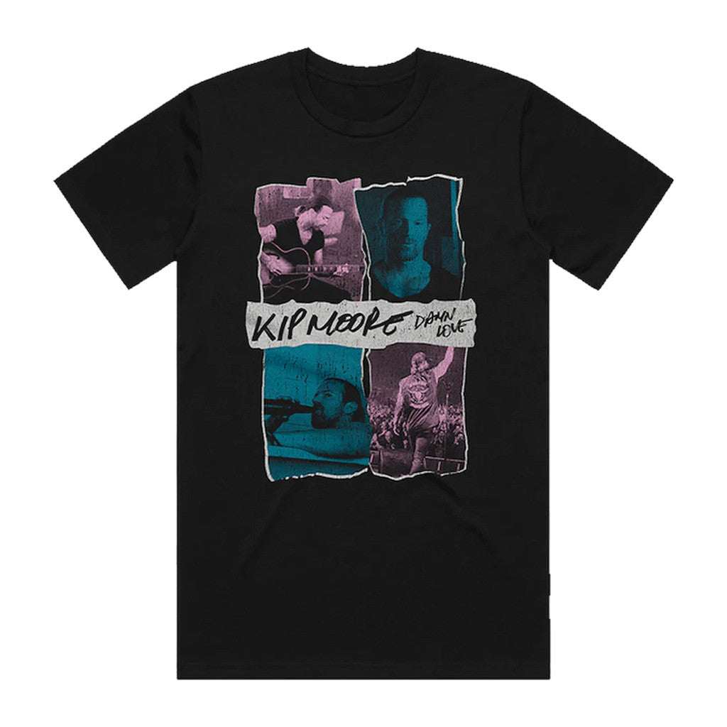 Kip Moore Merch Tour 2025 Damn Love Album T-Shirt Cool Gifts For Music Lovers