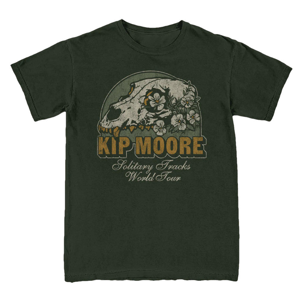 Kip Moore Merch Tour 2025 Solitary Tracks World Tour T-Shirt Gifts For Fans