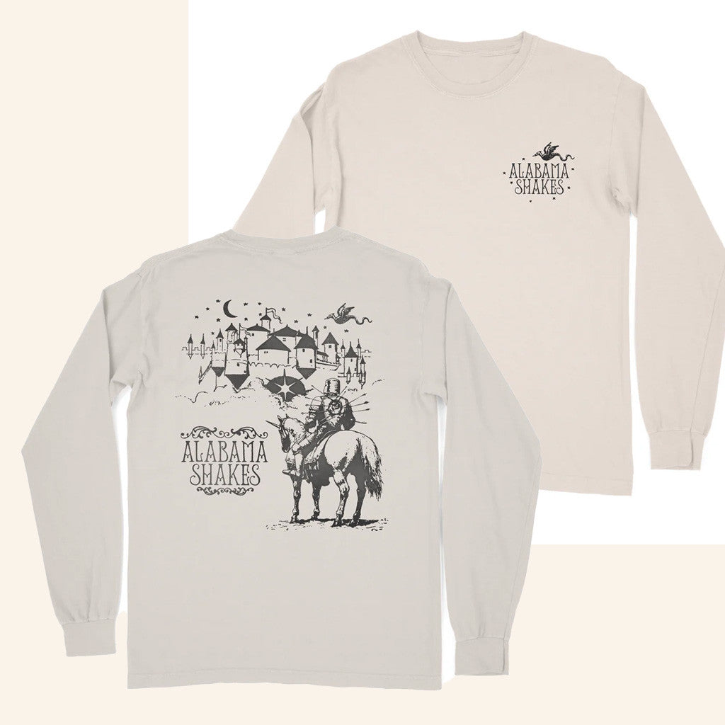 Alabama Shakes Tour 2025 Castle Long Sleeve T-Shirt Gifts For Dudes